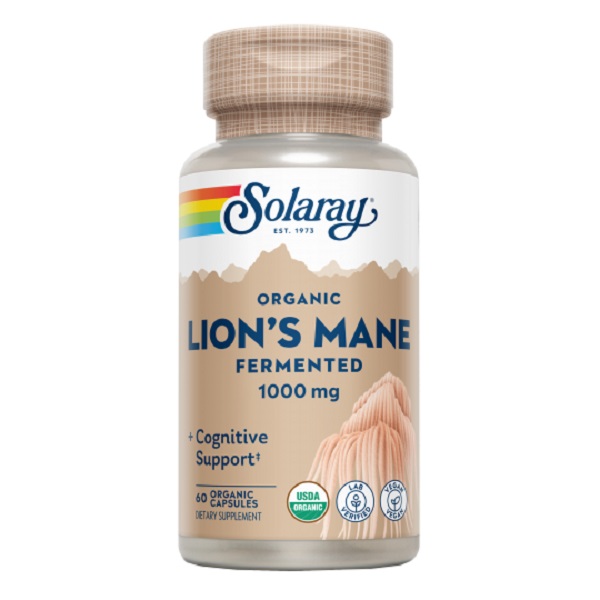Melena De León 60 Cápsulas 1000 Mg. - Solaray