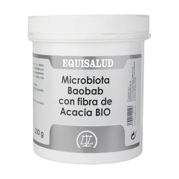 Microbiota Baobab Con Fibra De Acacia 250 Gr. - Equisalud