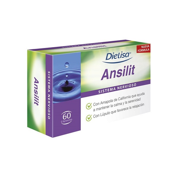 Ansilit 60 Cápsulas Precio Ahorro 16,60 € - Dielisa
