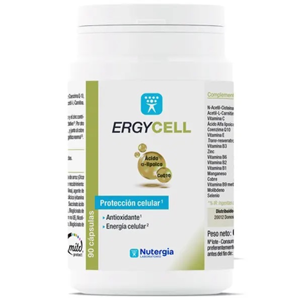 Ergycell 90 Cápsulas - Nutergia