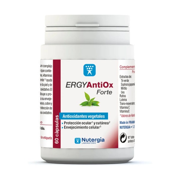 Ergyantiox Forte 60 Cápsulas (Ergyorto) - Nutergia