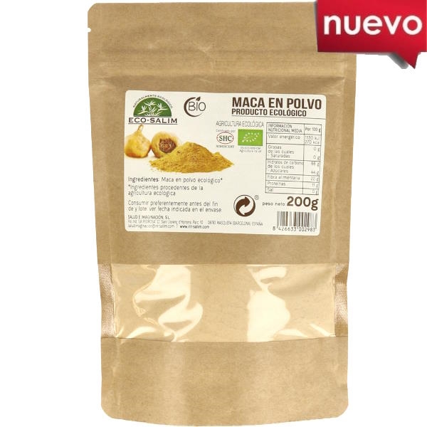 Maca En Polvo Bio 200 G. - Eco Salim