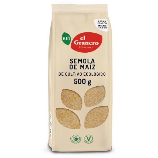Sémola De Maíz Integral Bio 500 G. - El Granero