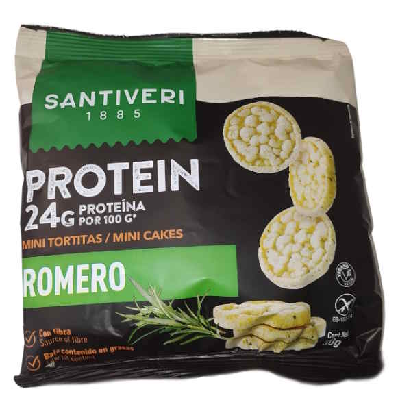 Mini Tortitas Protein Romero 50 G. - Santiveri