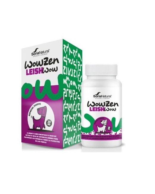 Wowzen Leishwow 60 Comprimidos Perros De + De 20 Kg. - Soria Natural