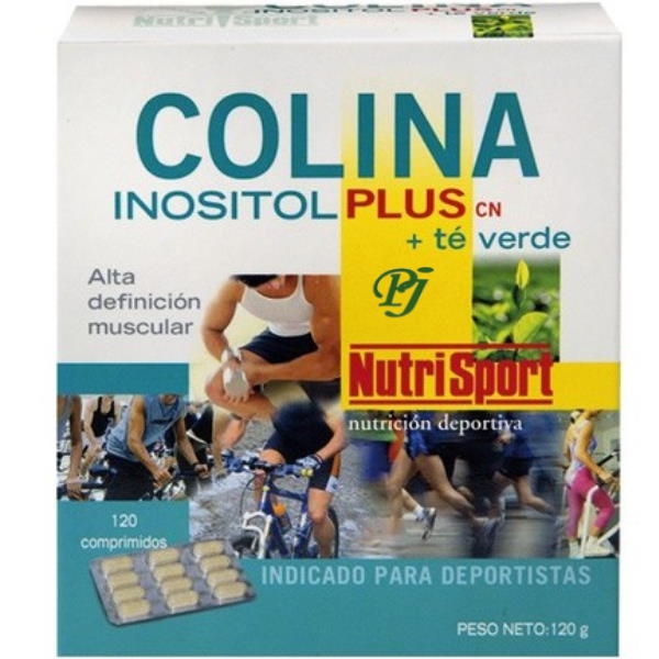 Colina Inositol Plus Cn + Té Verde 120 Cápsulas - Nutrisport