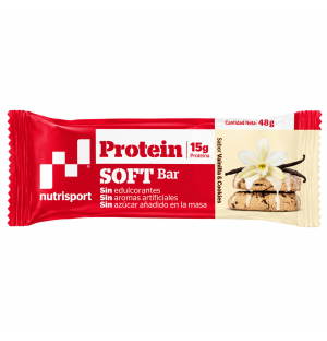 Barritas Proteica Vainilla Cookies 46 G. - Nutrisport