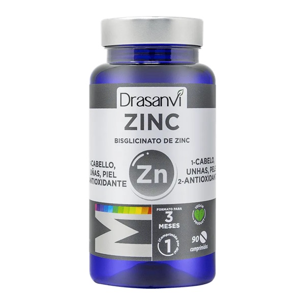 Bisglicinato Zinc 90 Comprimidos - Drasanvi