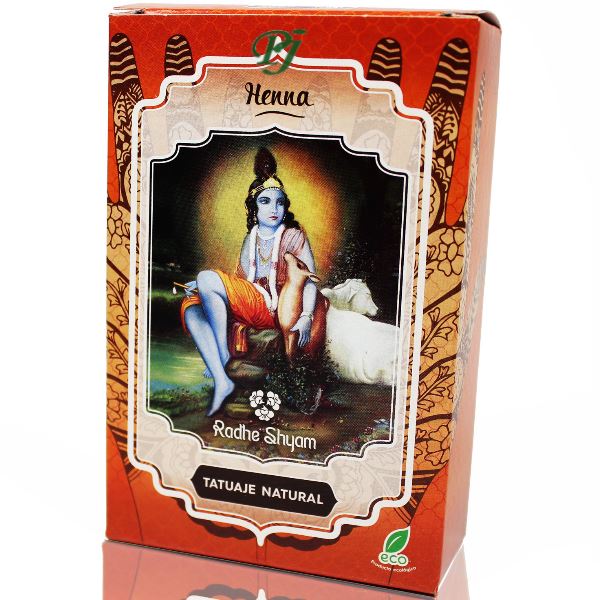 Tatuaje Natural Polvo Henna 100 G. - Radhe Shyam
