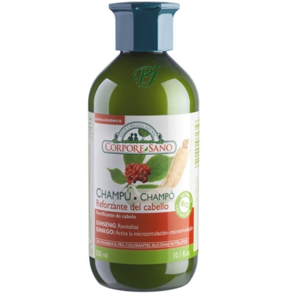 Champu Ginseng Ginkgo Reforzante 300Ml - Corpore Sano