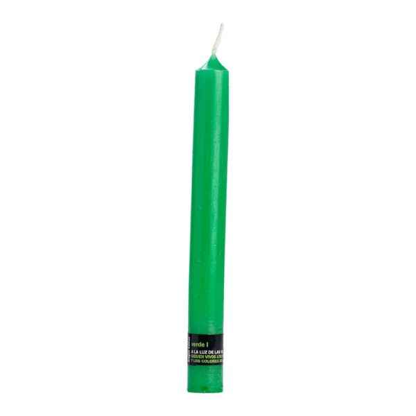 Vela Bujía Perfumada Verde - Cerería Mollá