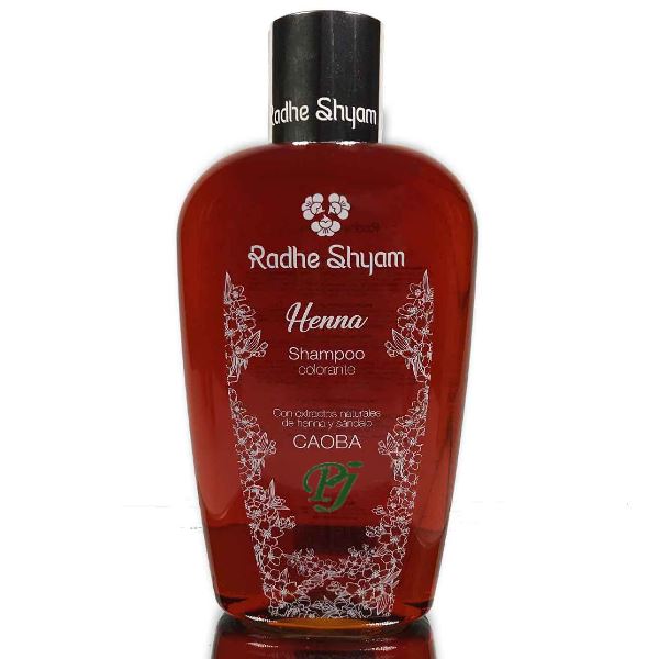 Champú Henna Caoba 250 Ml. - Radhe Shyam
