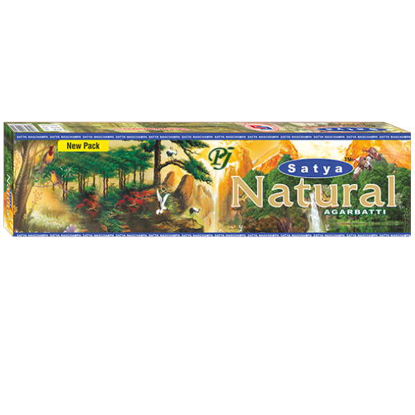 [184213] Incienso Barritas Natural 15Gr - Satya