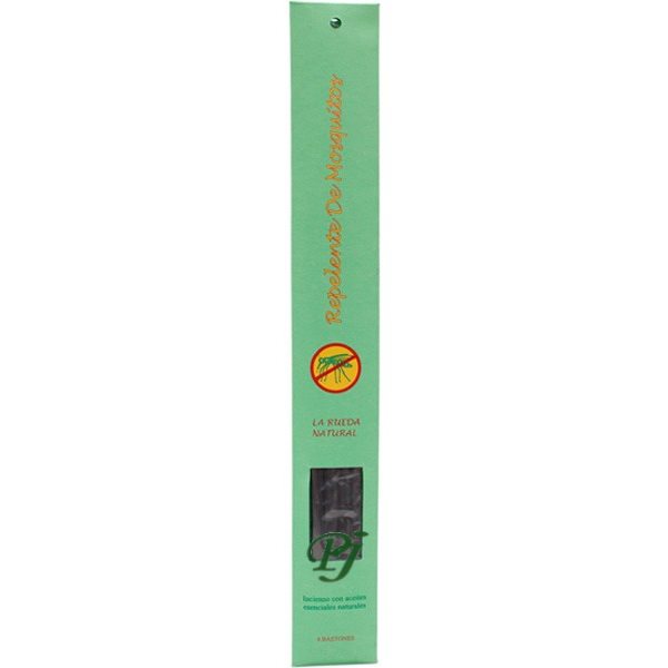 Incienso Repelente Mosquitos 6 Uds. De 40 Cm. - La Rueda Natural