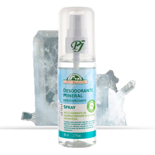 Desodorante Mineral Spray 80 Ml - Corpore Sano