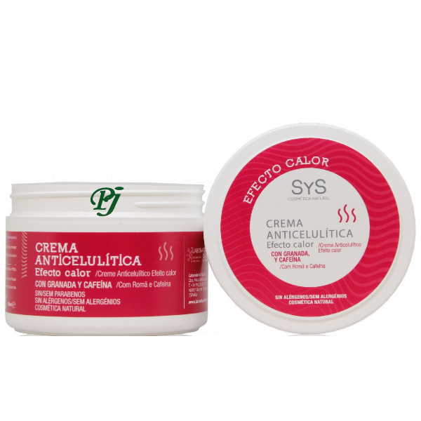 Crema Gel Anticelulítico Calor 300 Ml. - Sys