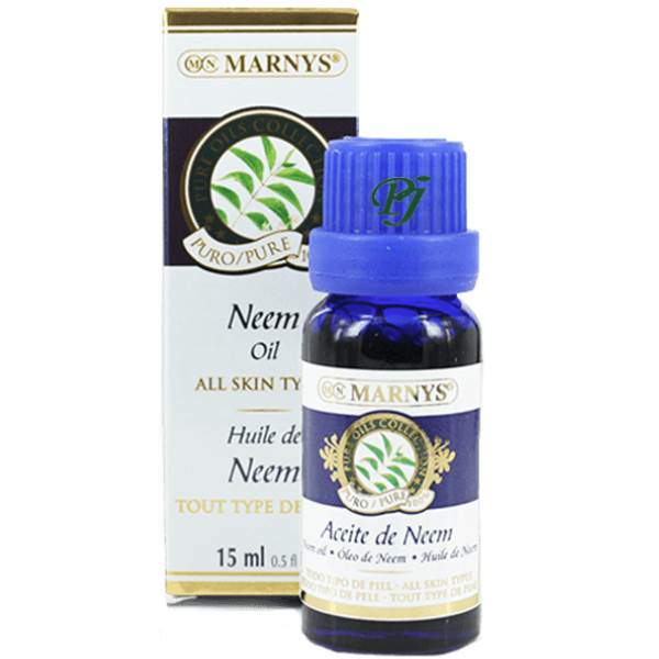 Aceite Puro De Neem 100% Puro 15 Ml. - Marnys