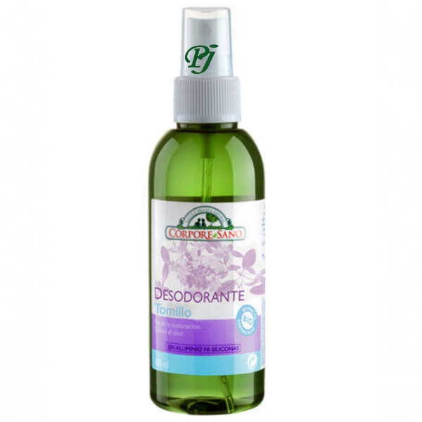 Desodorante Tomillo Bio 150 Ml. - Corpore Sano