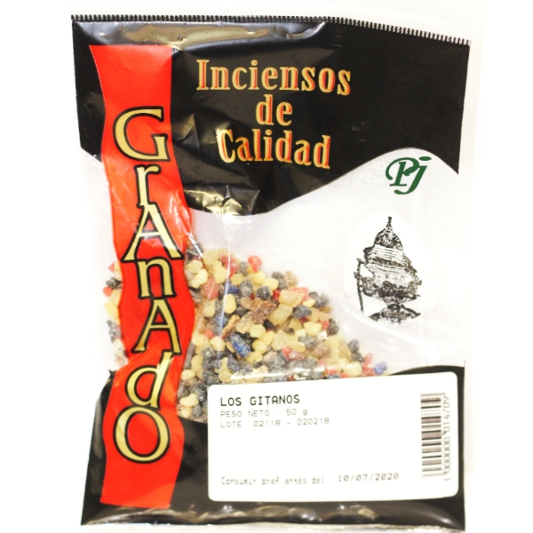 Incienso Los Gitanos Bolsa 50 G. - Granado Y Bencano