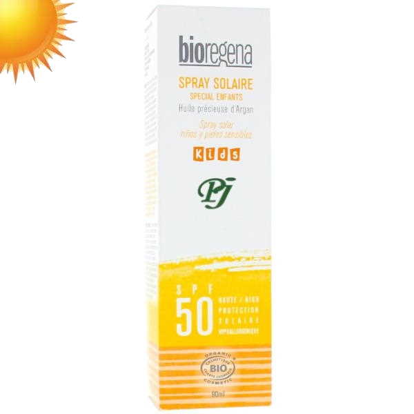 Aceite Solar 50 Niños Spray 90 Ml. - Bioregena