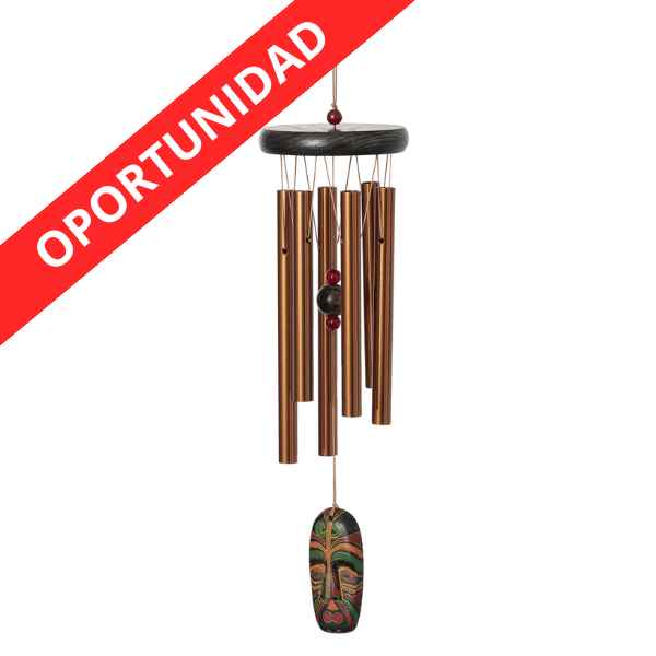 Campana Viento Nacar Hojas De Otoño - Tierra Zen