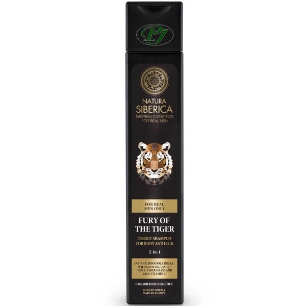 Champú Energizante Tigre Men 250 Ml. - Natura Siberica