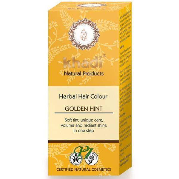 Henna Rubio Toque Dorado Eco 100 G. - Khadi
