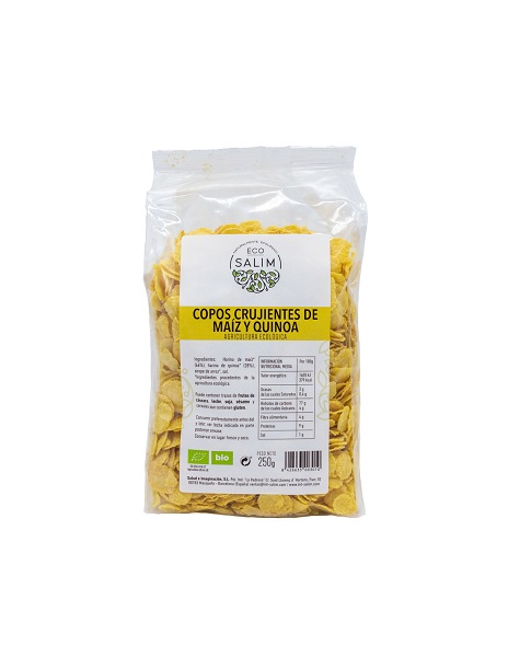 Copos Crujientes Maíz Y Quinoa Bio 250 G. - Eco Salim