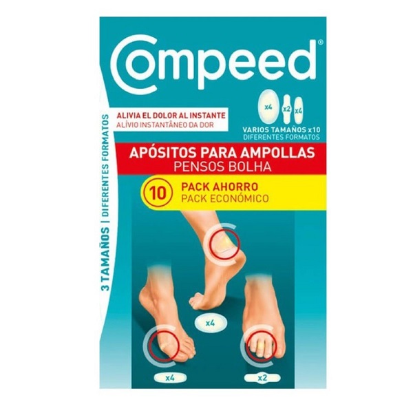 Ampollas Pack Ahorro Surtido 10 Parches - Compeed