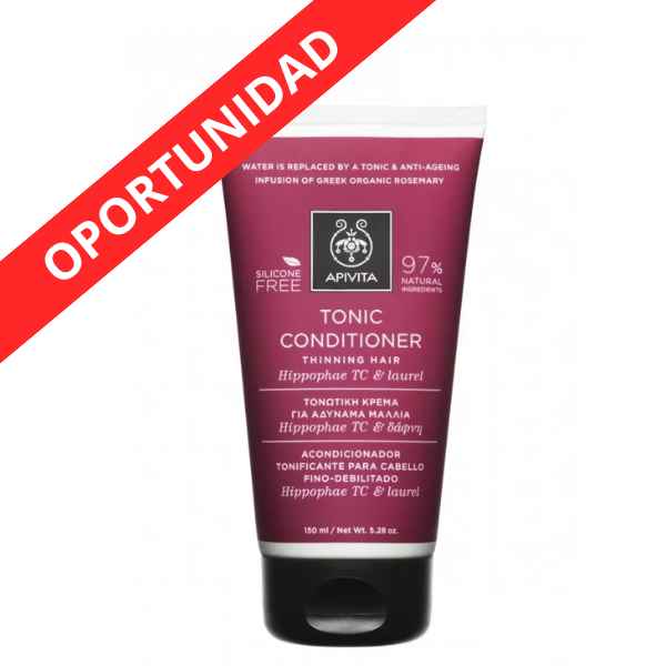 Acondicionador Tonificante Cabello Fino Debilitado 150 Ml. - Apivita