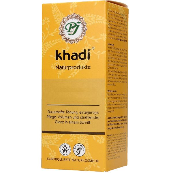 Henna Rubio Oscuro Ceniza Pura Eco 100 G. - Khadi