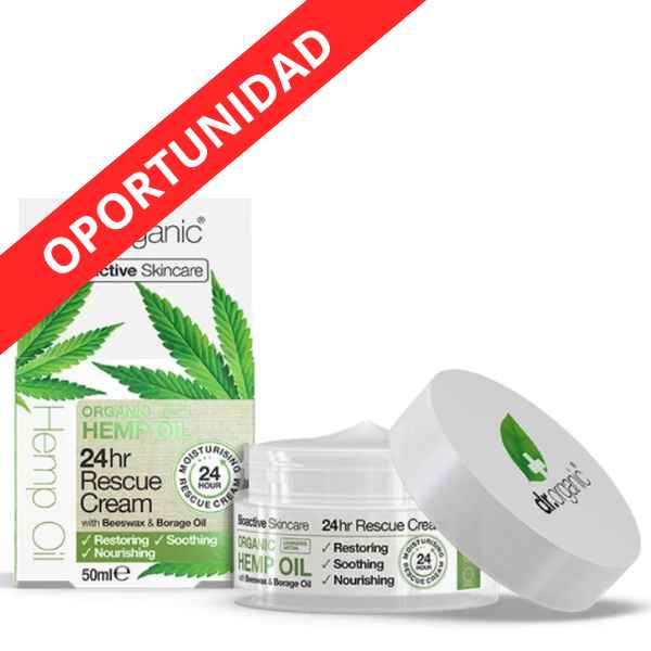 Dr.Organic Hemp Crema Rescate 50Ml