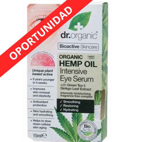 Dr.Organic Hemp Serum Ojos Intensivo 15Ml