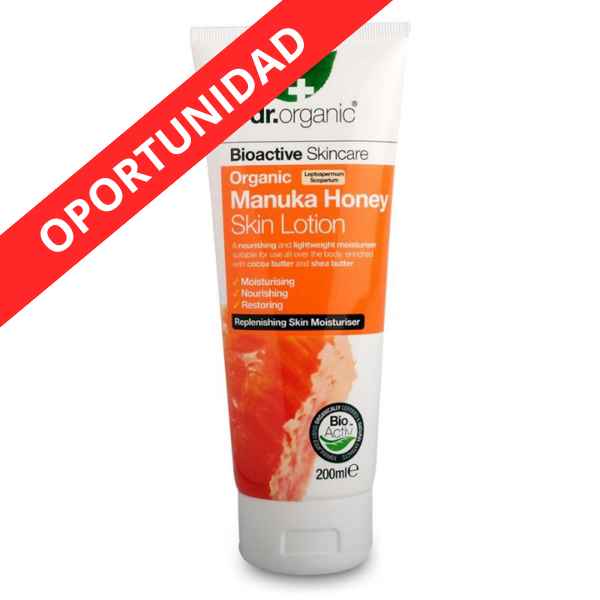 Miel Manuka Loción 200 Ml. - Dr. Organic