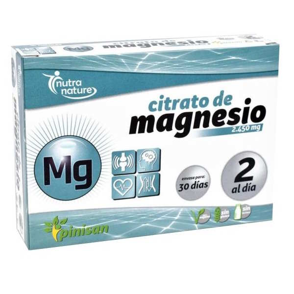 Citrato De Magnesio 60 Comprimidos - Pinisan