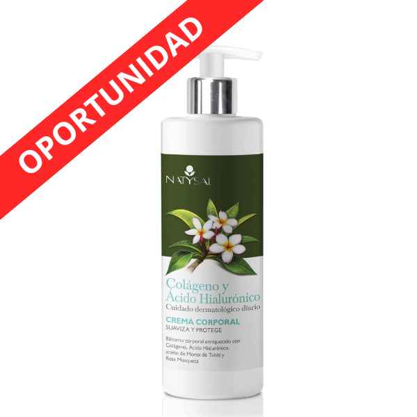 [187868] Crema Corporal Colágeno Y Ácido Hialurónico 300 Ml. - Natysal