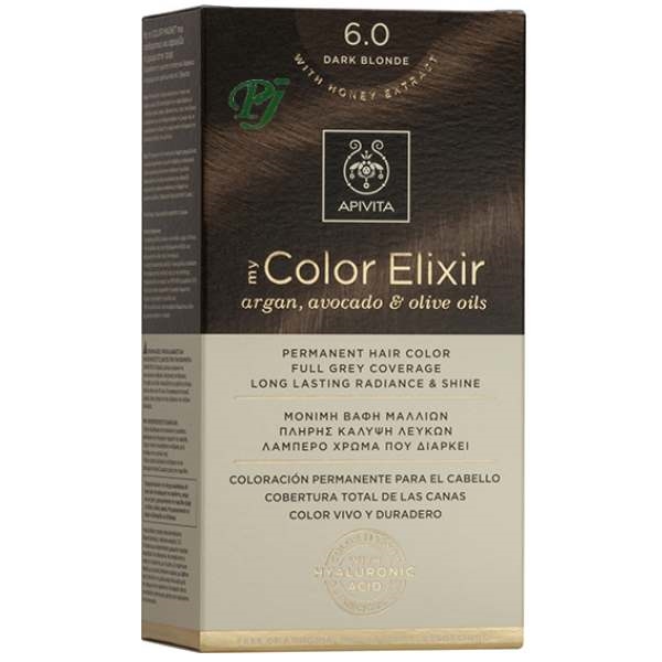 [187913] Tinte My Color Elixir 6.0 Rubio Oscuro - Apivita
