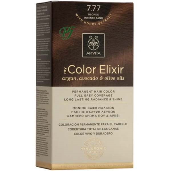 Tinte Mce. 7.77 Rubio Ceniza Beige - Apivita