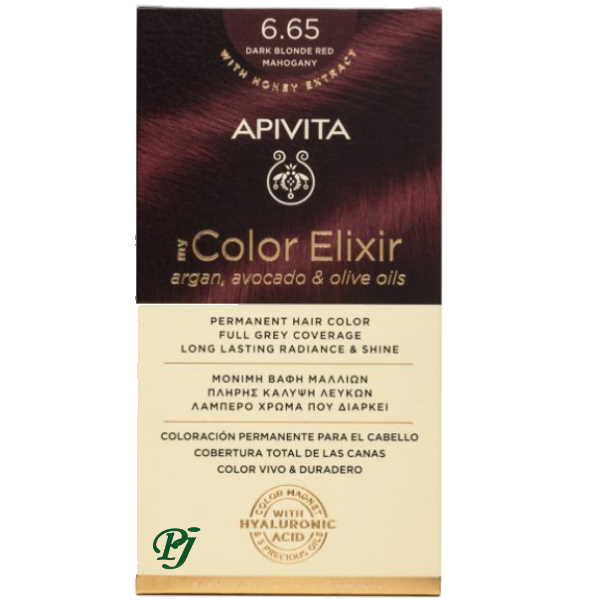 Tinte Mce. 6.65 Rubio Oscuro Caoba - Apivita
