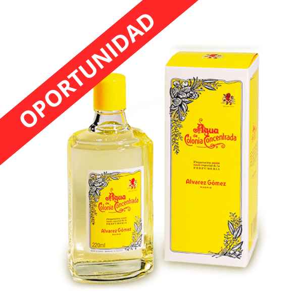 Agua Colonia Concentrada Caja 150 Ml. - Álvarez Gómez