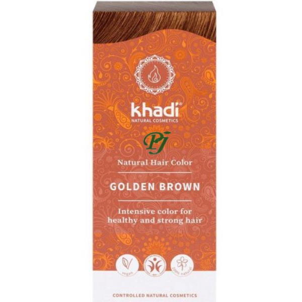 Henna Castaño Dorado Eco 100 G. - Khadi