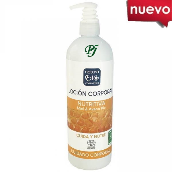 Locion Corporal Miel Avena 500 Ml. - NaturaBio