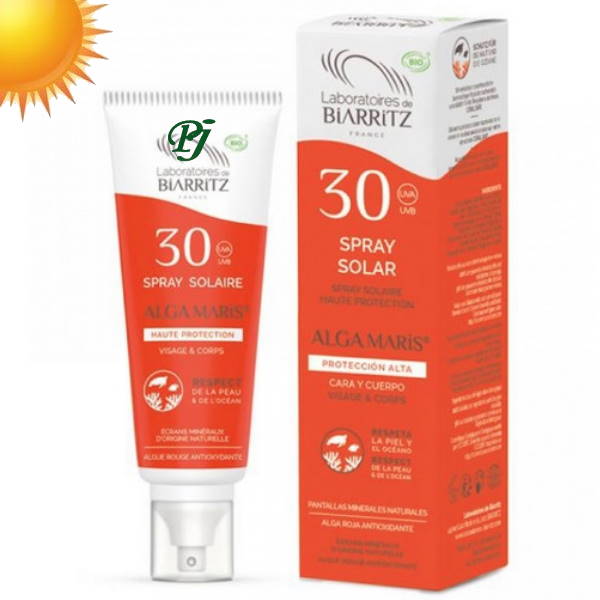 Spray Solar Spf 30 Cara Y Cuerpo 100 Ml. - Biarritz