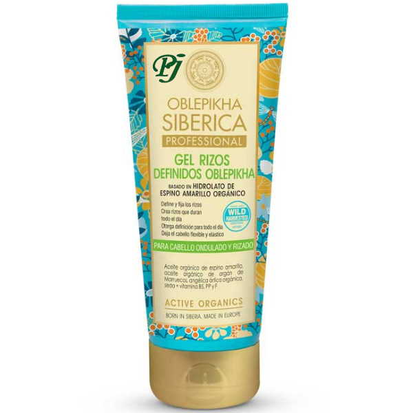 Gel Rizos Definidos Oblepikha Esp. Ama. 200 Ml. - Natura Siberica