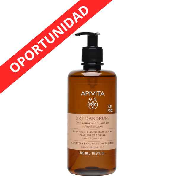 Champú Anticaspa Seca 500 Ml. - Apivita
