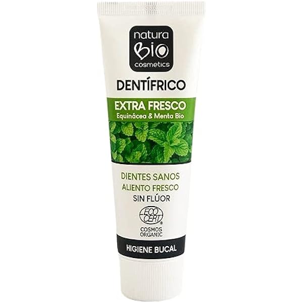 Dentífrico Equinácea & Menta Extra Fresco 75 Ml. - Naturabio