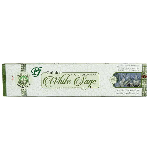 Incienso Salvia Blanca Barritas - Goloka