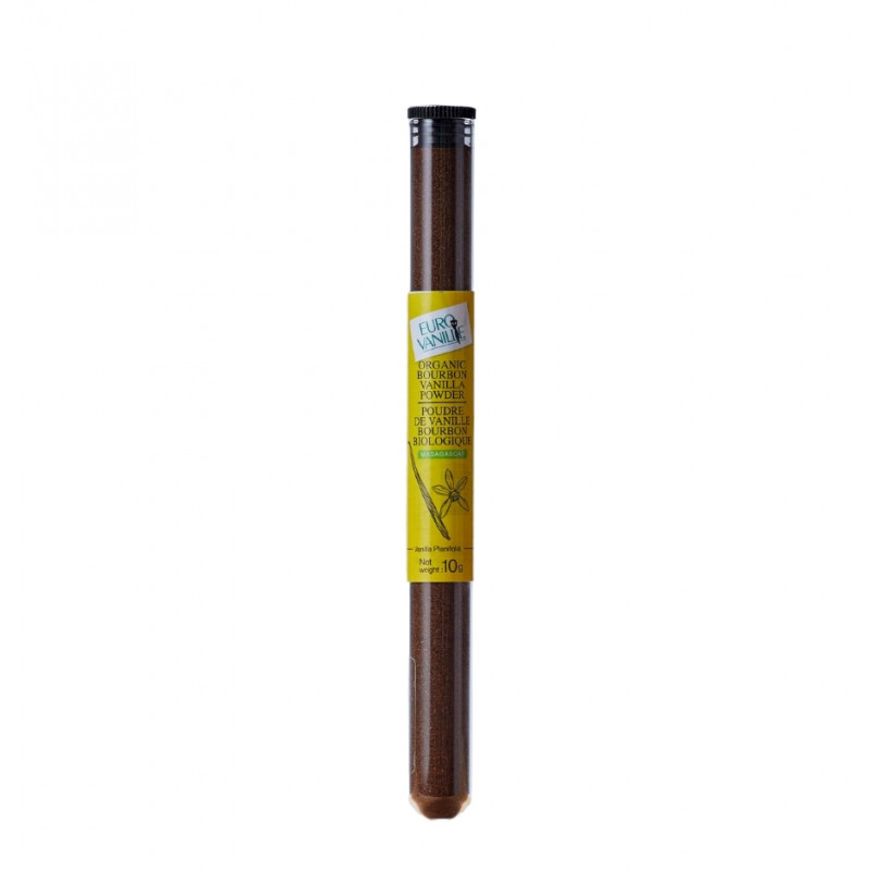 Polvo De Vainilla Bourbon Bio Tubo 10 G. - Euro Vanille