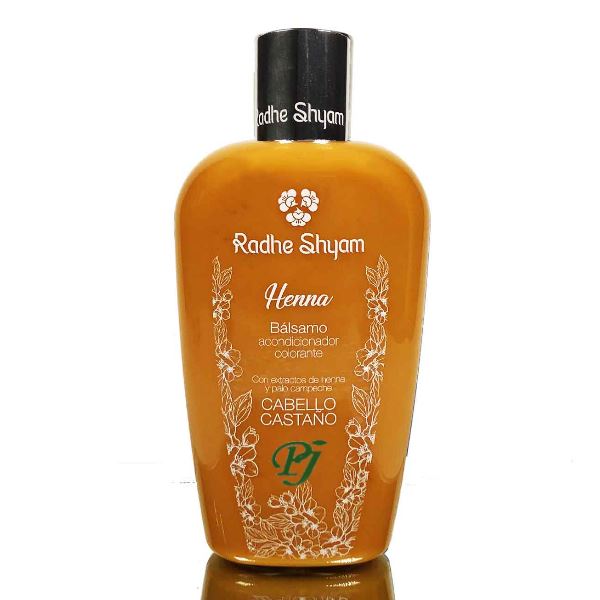 Bálsamo Castaño A La Henna 250 Ml. - Radhe Shyam
