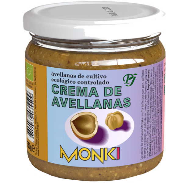 Crema Avellanas 330 G. - Monki
